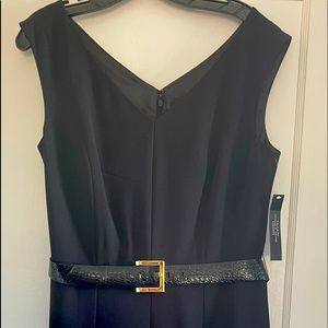Black dress with belt! New with tags
